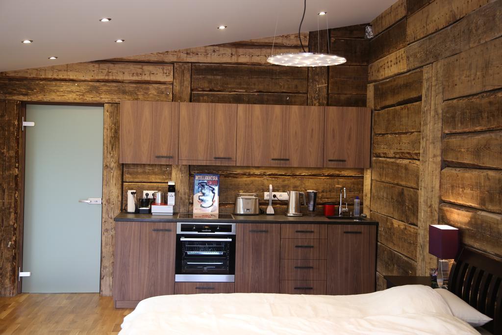 Altribute Studio W Sauna Secure Parking Wifi 90Mbs Liepaja Bilik gambar